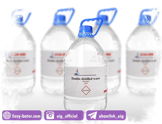 استفاده از آب مقطر استفاده از آب مقطر
