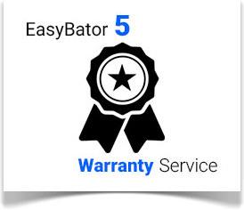 easy bator 5 warranty